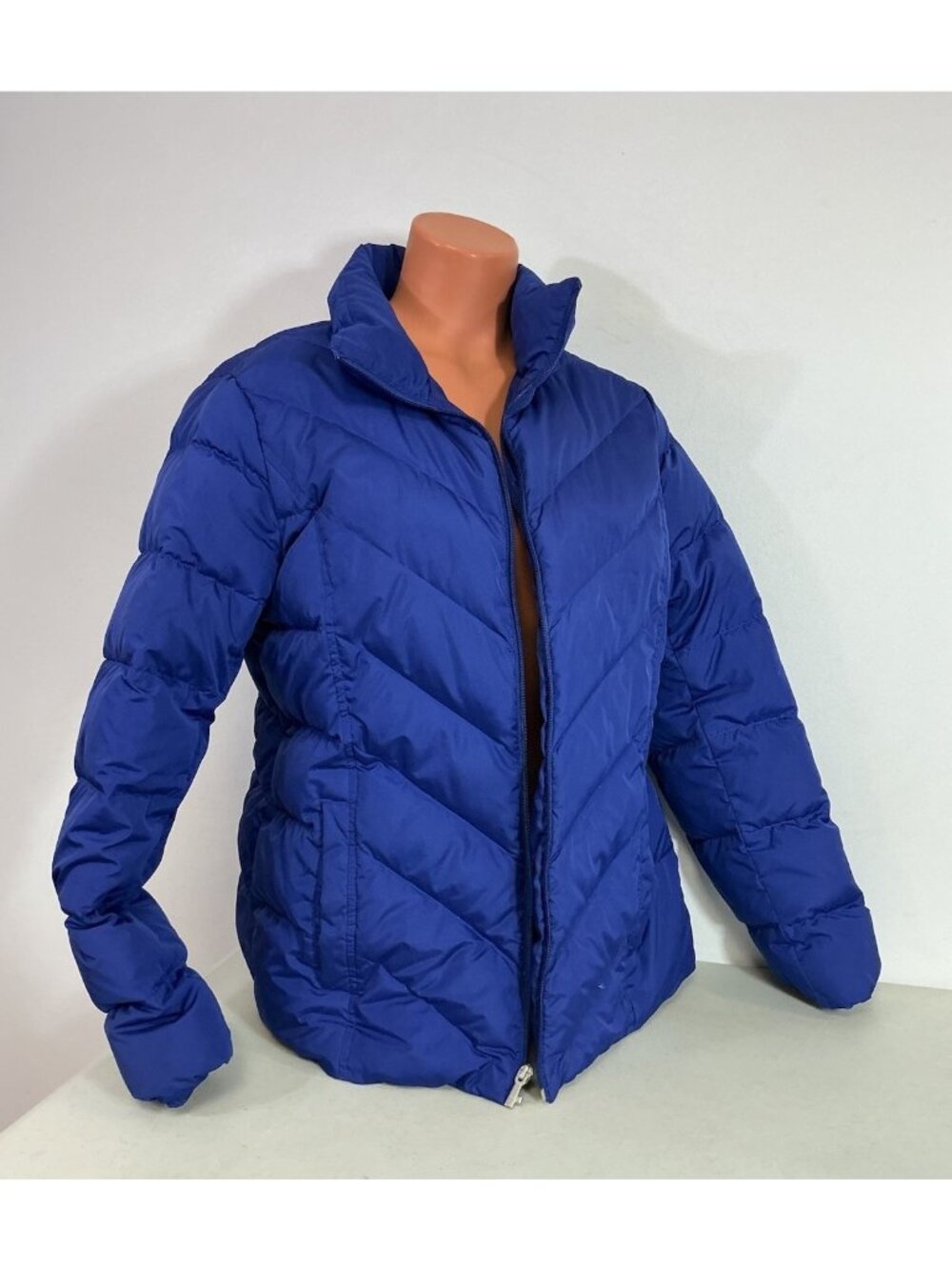 Lands End Down Puffer Coat Jacket Womens Large